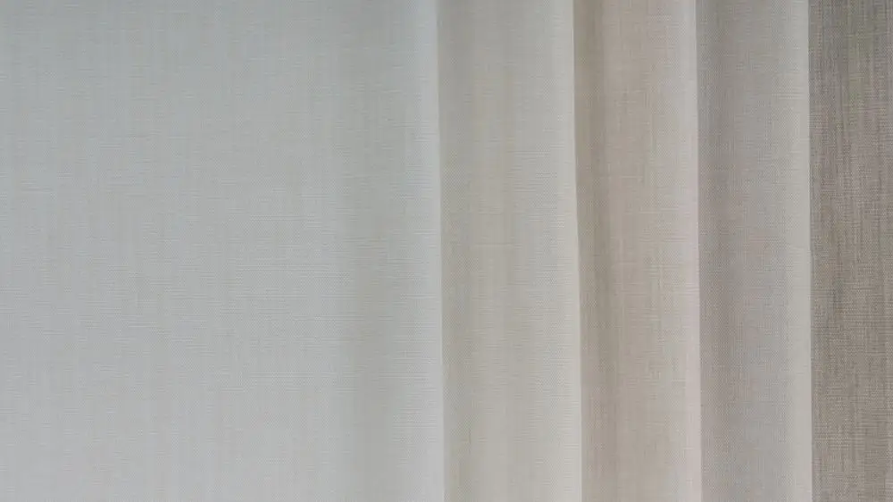 Nettex Alaska curtain fabric in Neutrals