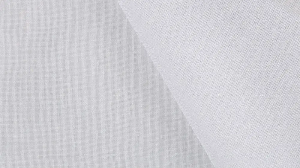 Nettex Bali curtain fabric in Chalk