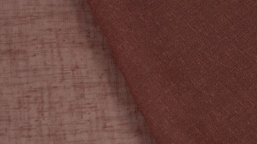 Nettex Bali curtain fabric in Copper
