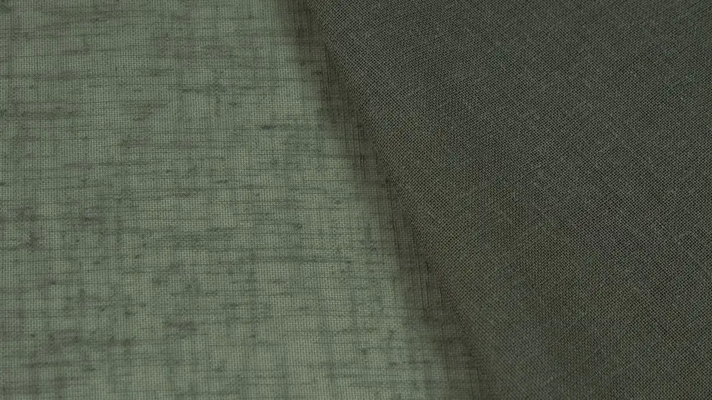 Nettex Bali curtain fabric in Moss