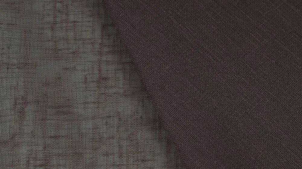 Nettex Bali curtain fabric in Nutmeg