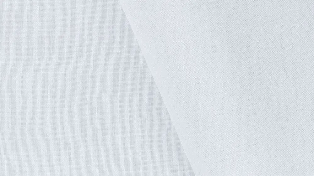 Nettex Bali curtain fabric in Snow