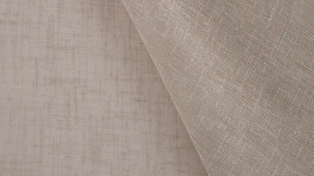 Nettex Bali curtain fabric in Taupe