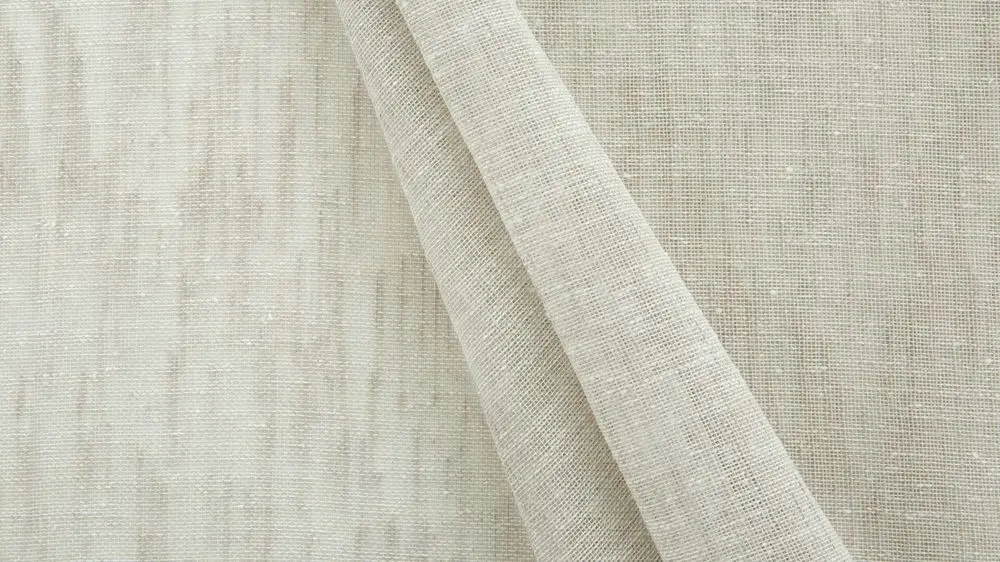 Nettex Cannes curtain fabric in Driftwood