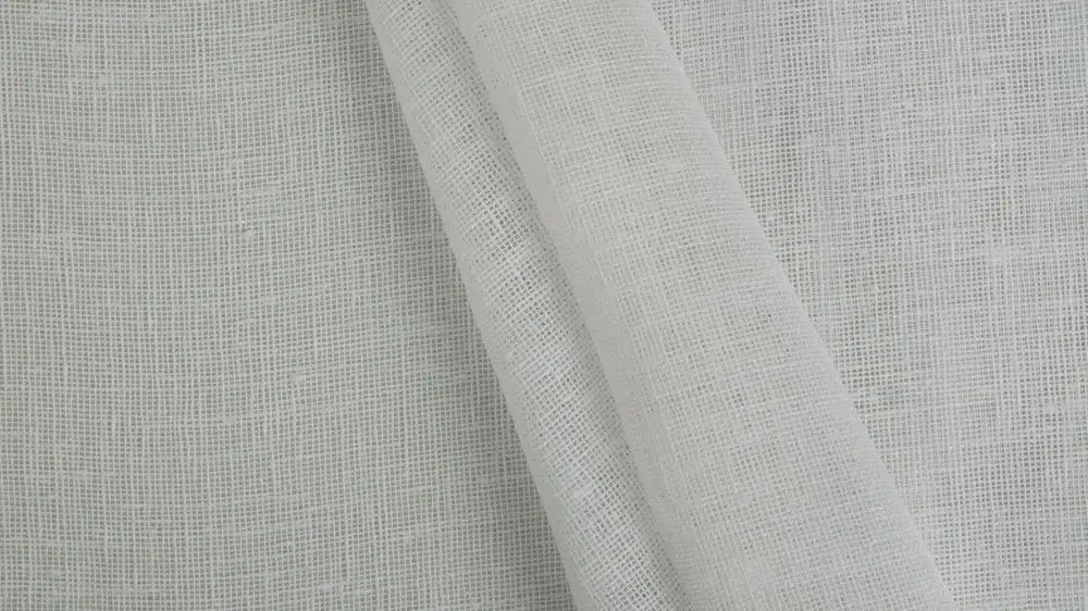 Nettex Cannes curtain fabric in Parchment