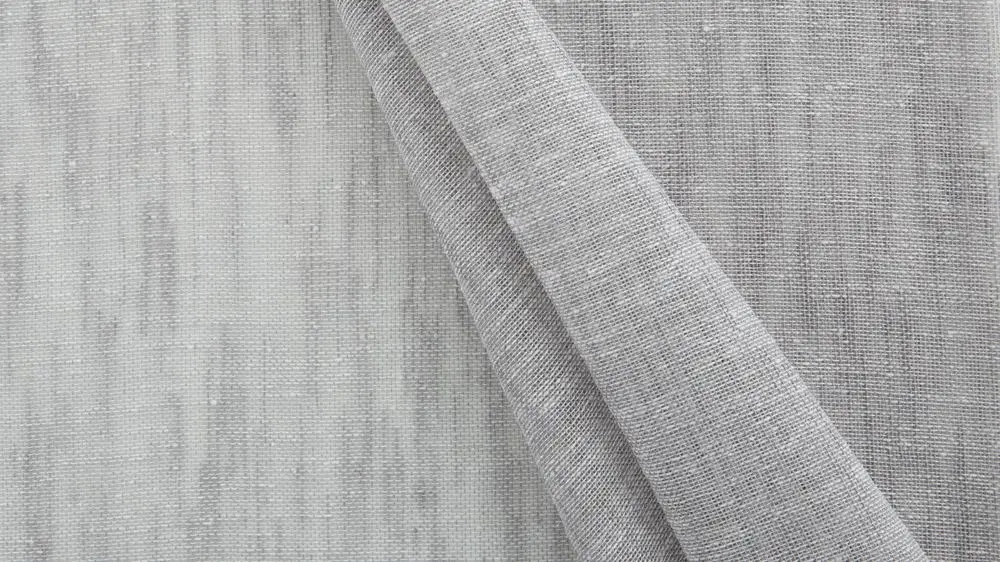 Nettex Cannes curtain fabric in Pewter