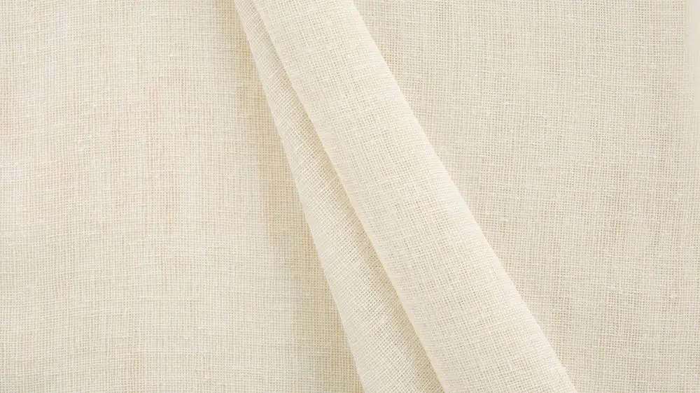 Nettex Cannes curtain fabric in Sand