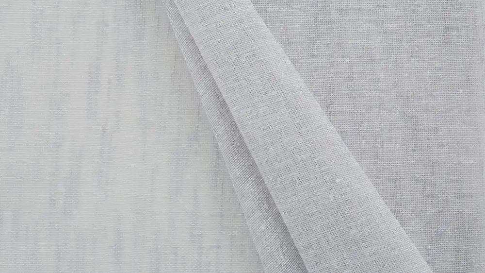 Nettex Cannes curtain fabric in Silver