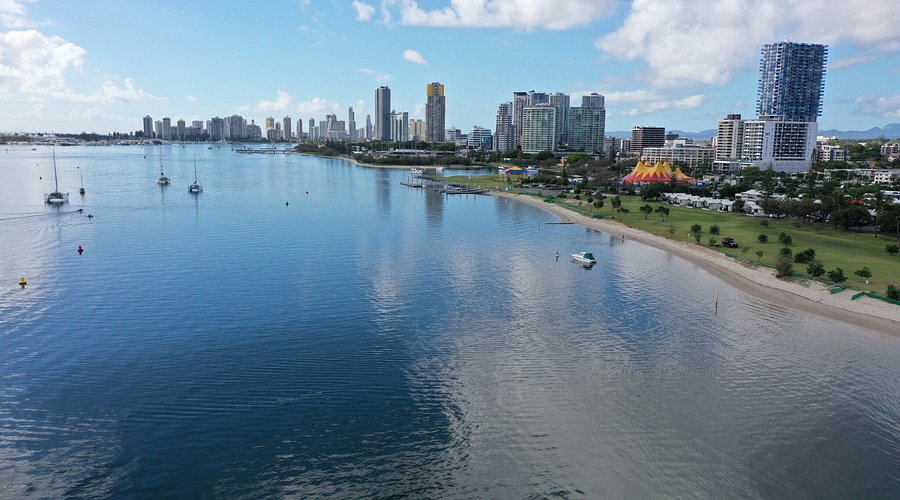Broadwater Parklands near Southport on the Gold Coast